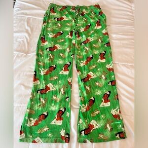 Disney Adult The Princess and the Frog Tiana Pajama Lounge Pants Unisex size M